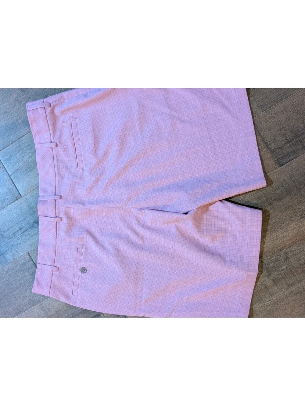 Walter Hagen Golf Shorts Men's Size 40 Pink Performance Flat Front 9